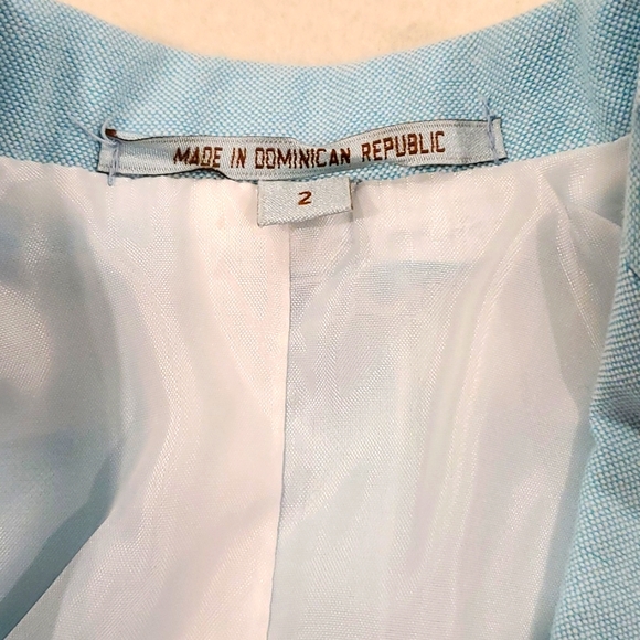 Light Blue Class Club Blazer - Picture 4 of 7